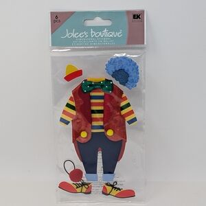 Jolee's Boutique Stickers Clown Circus Party